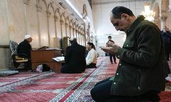 MİT Başkanı Kalın'ın Emevi Camii'nde dua ettiği anlara dair fotoğrafı ortaya çıktı