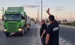 Türkiye'nin 25 insani yardım TIR'ı Refah'a hareket etti