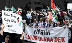 Türkiye, Gazze için ayakta: Binlerce kişi "Filistin'e Özgürlük" mitinglerinde buluştu