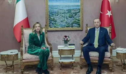 Son dakika: Başkan Erdoğan, Meloni ile görüştü! İtalya'ya kritik Suriye çağrısı