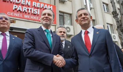 Özgür Özel Yeniden Refah Partisi'ni ziyaret etti...