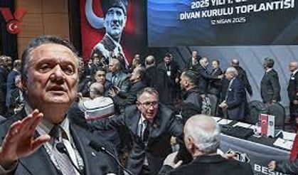 Beşiktaş Divan Kurulu'nda kavga! Hasan Arat'a kürsüde saldırı
