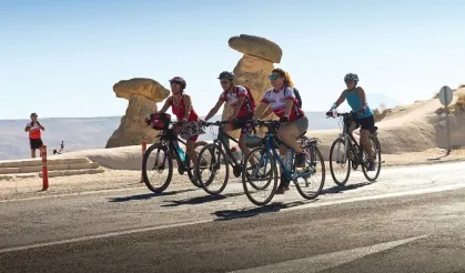 Kapadokya’da Bisiklet Festivali heyecanı