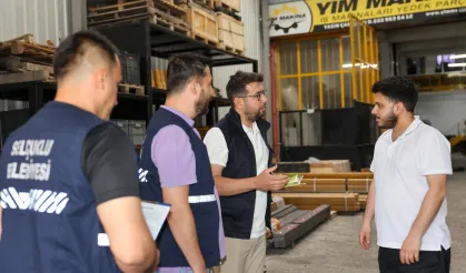 Konya Selçuklu'da sanayi esnafına 'atık yönetimi' bilinci