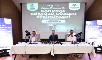 Bilim ve doğa severler Sandras’ta buluşacak