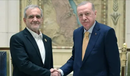 Cumhurbaşkanı Erdoğan, Mesud Pezeşkiyan ile telefonda görüştü