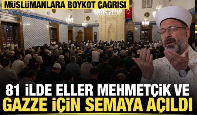  Tüm Türkiye sabah namazında Mehmetçik Gazze için dua edildi