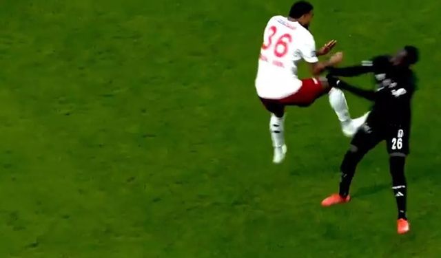 Beşiktaş-Gaziantep FK maçında tartışmalı anlar