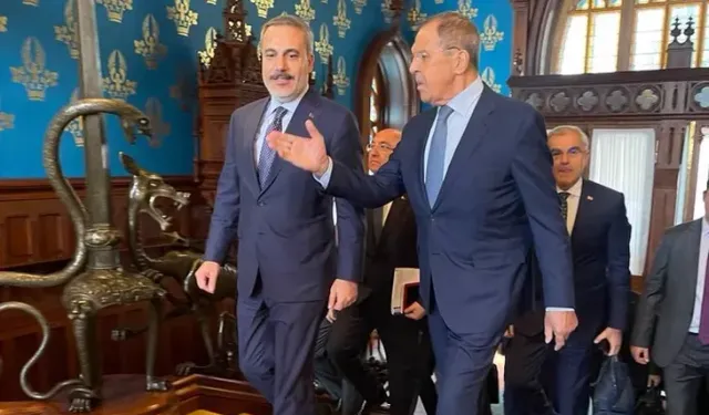 Bakan Fidan, Rusya Dışişleri Bakanı Lavrov ile bir araya geldi