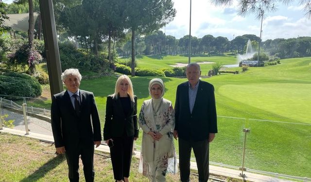 Erdoğan'dan Akdeniz Üniversitesi'ne ziyaret