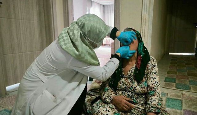 Batman'da yaşlı, engelli ve yatalak hastalara evlerinde diş bakımı hizmeti