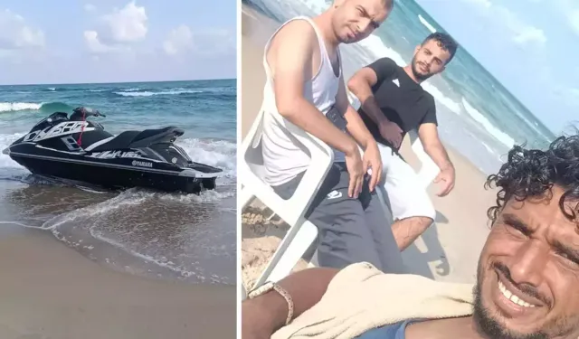 Umuda tehlikeli yolculuk: 12 saatlik jet-ski yolculuğu ile Gazze'den Avrupa'ya kaçtılar