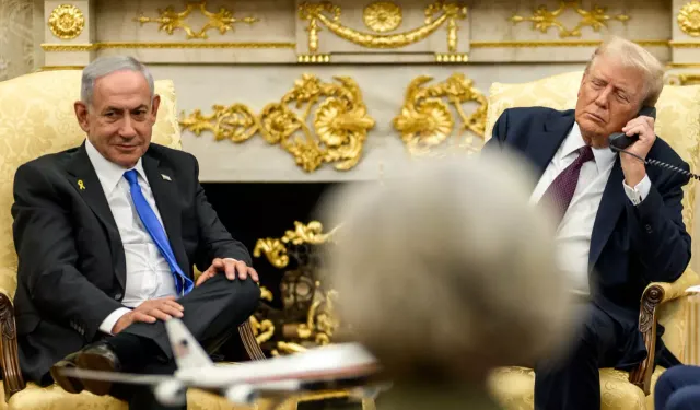 Trump ve Netanyahu'dan ortak basın toplantısı