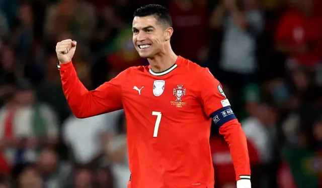 Ronaldo bir kez daha tarihe geçti! Dünya Kupası elemelerine imzasını attı