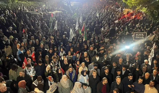 Türkiye'den İsrail ve ABD'ye Sumud Filosu tepkisi: ABD Başkonsolosluğu'nda protesto!