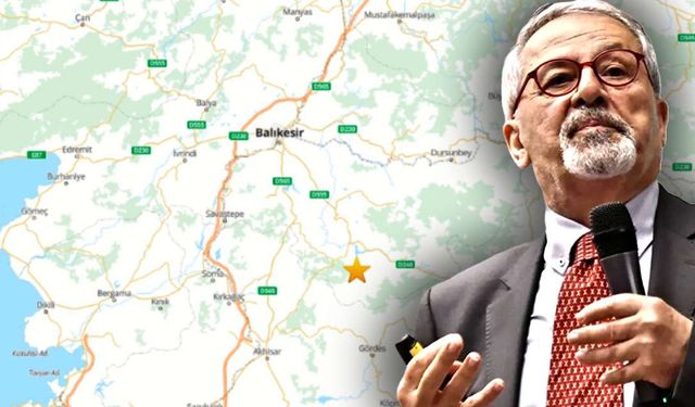 Naci Görür'den dikkat çeken deprem açıklaması: Balıkesir'i işaret etti!