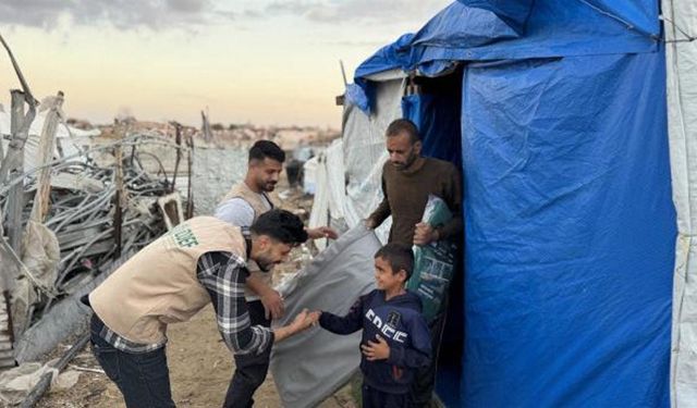 İDDEF, Gazze'ye Kış Yardımlarını Artırdı