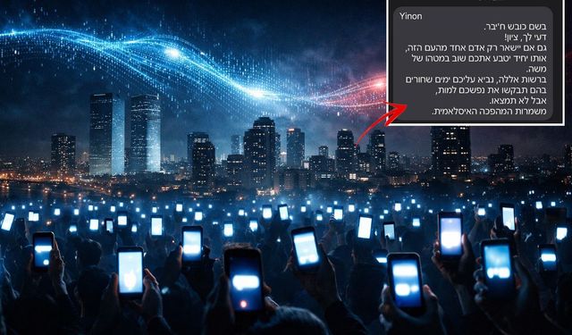 Binlerce İsraillinin telefonuna aynı mesaj gitti: Ölmek isteyeceksiniz ama ölemeyeceksiniz