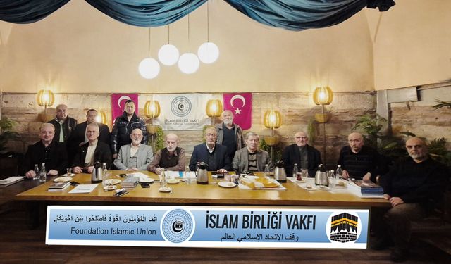 İslam Birliği Vakfı Genel Kurulu Toplandı