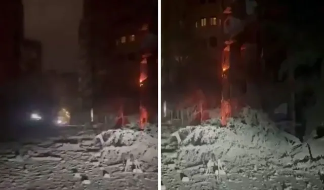 İsrail, Lübnan'da Başbakanlık binasının hemen yanını vurdu