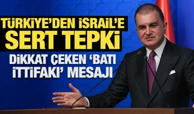 Türkiye'den Suriye'ye saldıran İsrail'e sert tepki