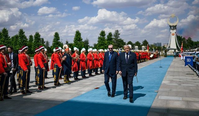 Dünyanın hayran kaldığı karşılama! Daha önce tek bir lidere yapıldı