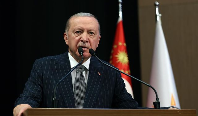 Başkan Erdoğan'dan son dakika mesajı: Kıbrıs Türk halkını haklı mücadelesinde asla yalnız bırakmayacağız