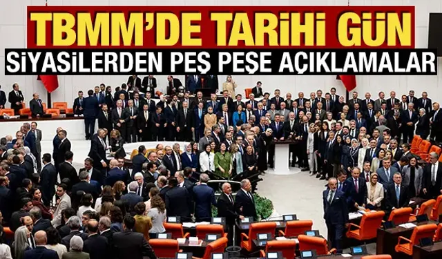 Siyasilerden ilk açıklamalar