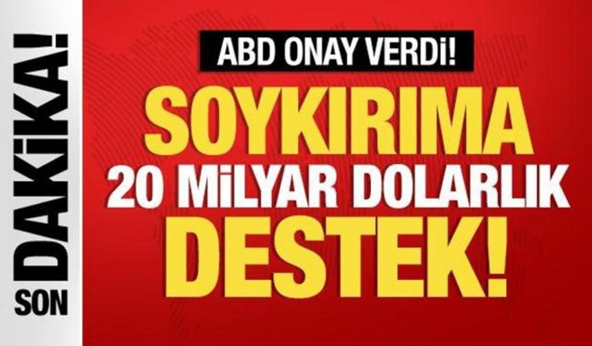 ABD Dışişleri Bakanlığından İsrail'e 20 milyar dolarlık silah satışına onay!