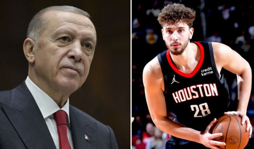 Cumhurbaşkanı Erdoğan, NBA All-Star'a seçilen Alperen Şengün'ü tebrik etti