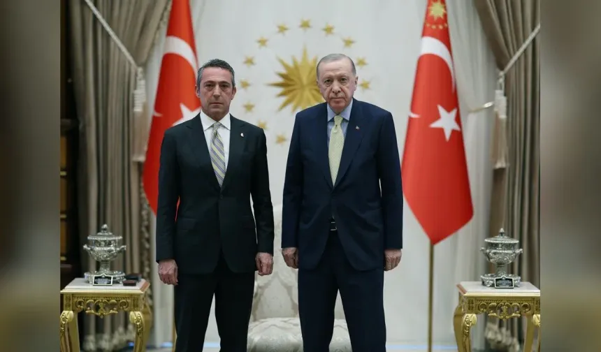 Cumhurbaşkanı Erdoğan'la ne konuştu? Ali Koç görüşmenin detayını açıkladı