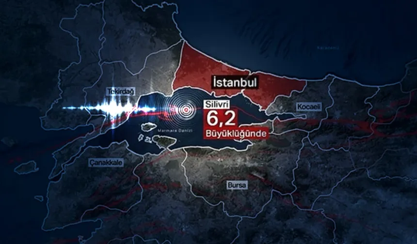 İstanbul'da hissedilen bir deprem oldu