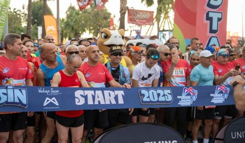 7. Uluslararası Mersin Maratonu start aldı