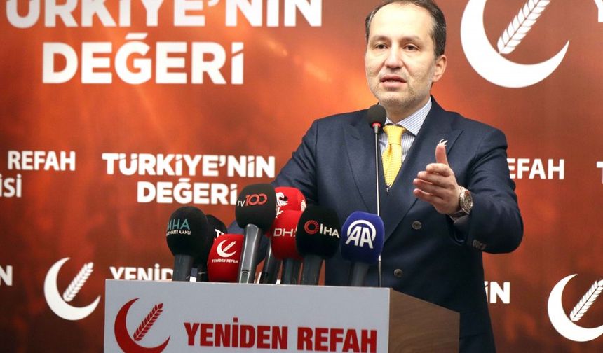 Yeniden Refah Partisi’nin Yeni Başkanlık Divanı Açıklandı