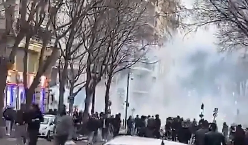 YPG/SDG yandaşlarından Fransa'da provokasyon