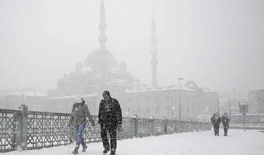 İstanbul'a yeniden kar geliyor