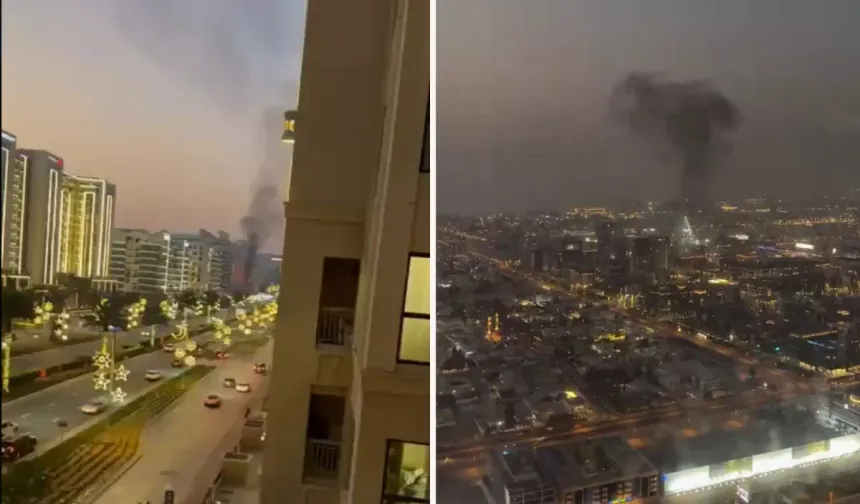 Devrim Muhafızları yeni füze saldırı dalgası başlattı! Doha ve Dubai'den patlama sesleri geliyor