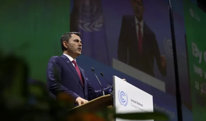 Murat Kurum tek tek anlattı: COP31 Eylem Gündemi’nin 10 önemli başlığı ve 6 hedefi