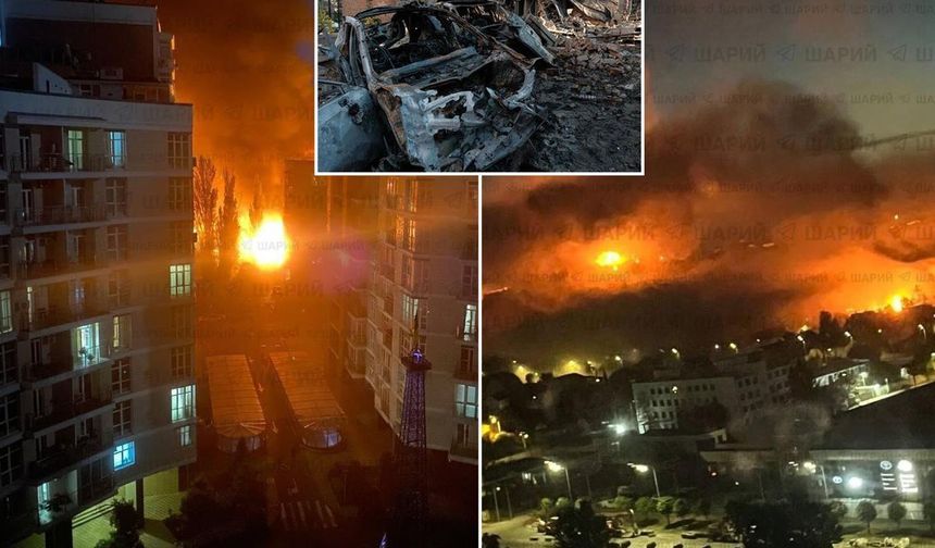 Rusya Kiev'i vurdu! 10 kişi hayatını kaybetti, 56 kişi yaralandı