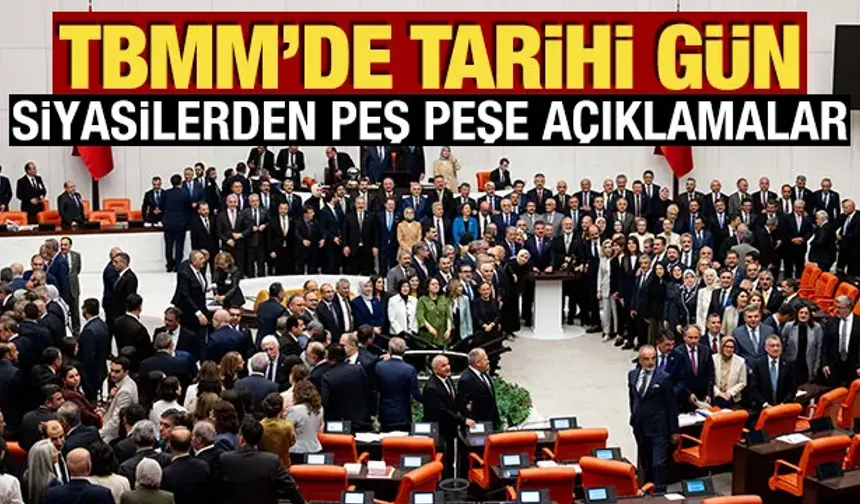 Siyasilerden ilk açıklamalar