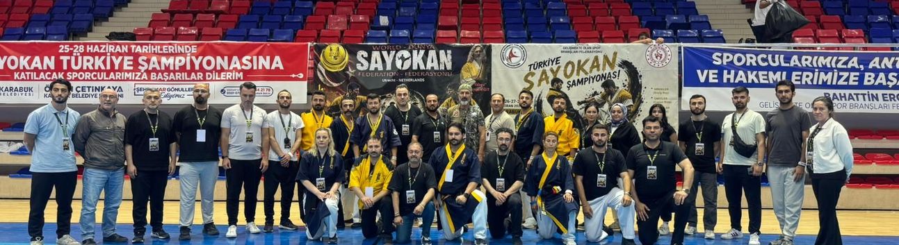 Karabük'te Tarih Yazıldı: Türk Savaş Sanatı Sayokan'ın İlk Resmî Türkiye Şampiyonası Tamamlandı